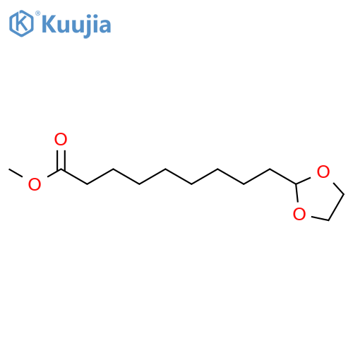 1,3-DIOXOLANE-2-NONANOIC ACID, METHYL ESTER structure
