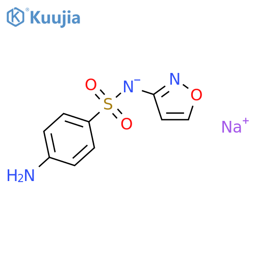 Sulfisozole sodium structure
