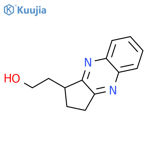2,3-dihydro-1H-Cyclopenta[b]quinoxaline-1-ethanol structure