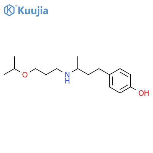 4-[3-(3-Isopropoxy-propylamino)-butyl]-phenol structure