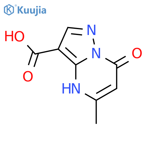 5-methyl-7-oxo-4H,7H-pyrazolo1,5-apyrimidine-3-carboxylic acid structure