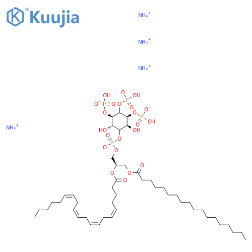 18:0-20:4 PI(3,4,5)P3 structure