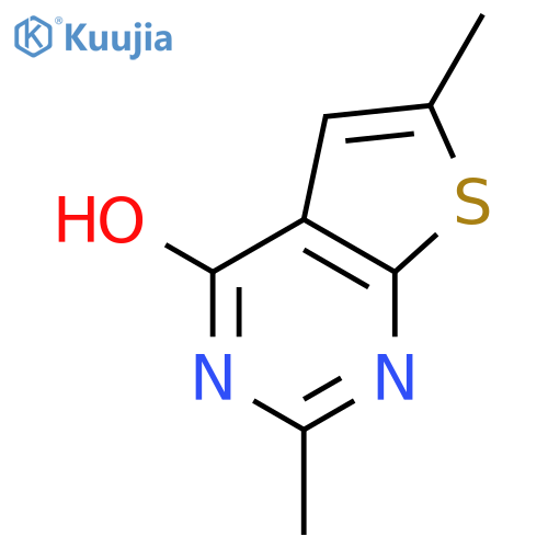 2,6-dimethyl-3H,4H-thieno2,3-dpyrimidin-4-one structure