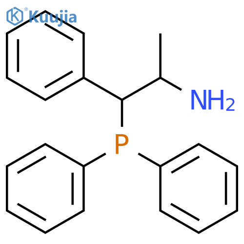 (1R,2R)-1-(Diphenylphosphino)-1-phenylpropan-2-amine structure