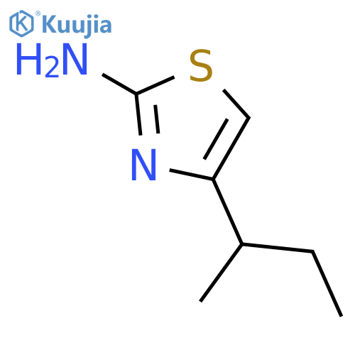 4-(butan-2-yl)-1,3-thiazol-2-amine structure
