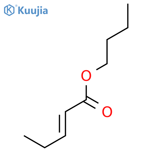 2-pentenoic acid butyl ester structure