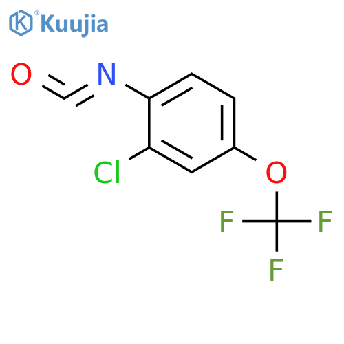 BENZENE, 2-CHLORO-1-ISOCYANATO-4-(TRIFLUOROMETHOXY)- structure
