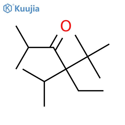3-Hexanone, 4-ethyl-2,5,5-trimethyl-4-(1-methylethyl)- structure