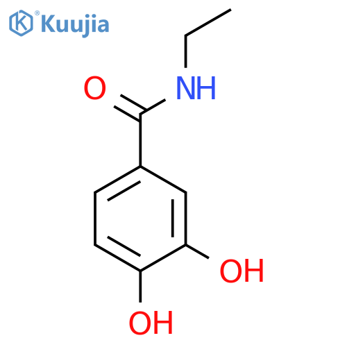 N-Ethyl-3,4-dihydroxybenzamide structure