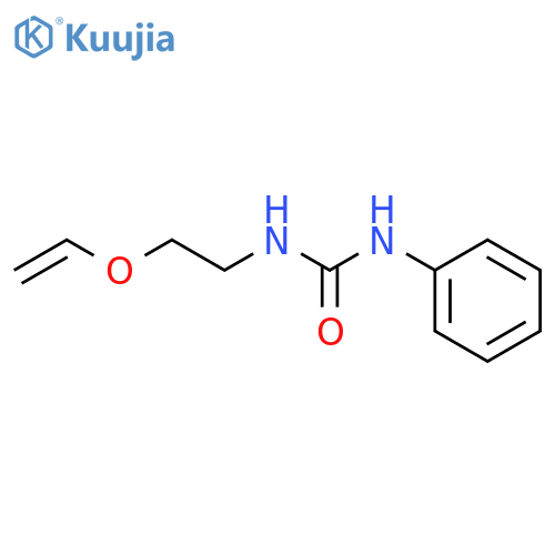 Urea, N-[2-(ethenyloxy)ethyl]-N'-phenyl- structure