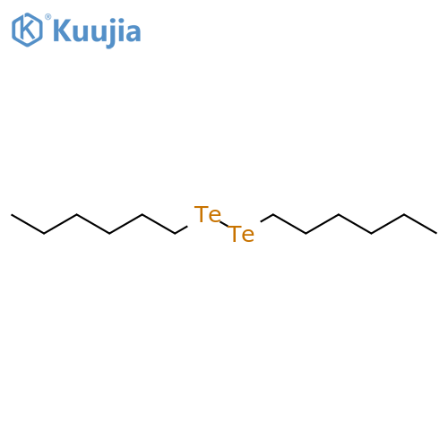 Ditelluride, dihexyl structure
