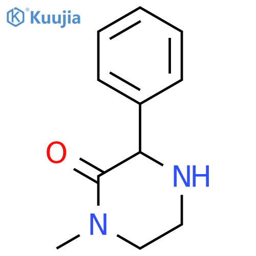 2-Piperazinone,1-methyl-3-phenyl- structure