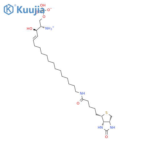 erythro-ω-Amino Sphingosine Biotinamide Phosphate structure