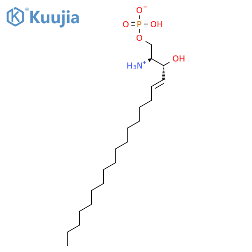 D-erythro-Sphingosine-C20-1-phosphate structure