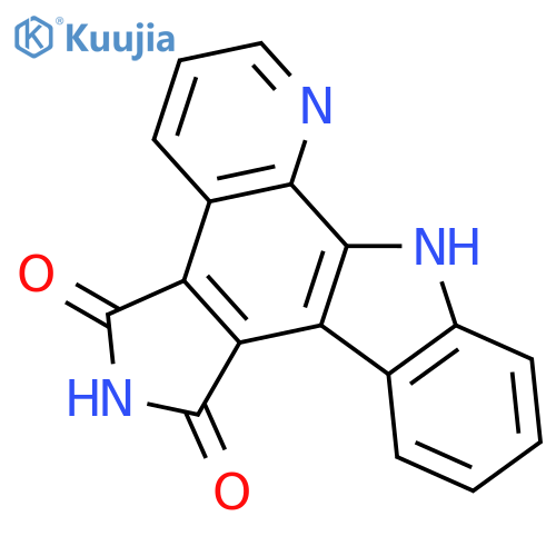 Pyrido[2,3-a]pyrrolo[3,4-c]carbazole-5,7(6H,12H)-dione structure