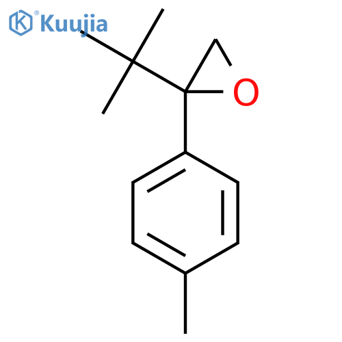 2-Tert-butyl-2-(4-methylphenyl)oxirane structure