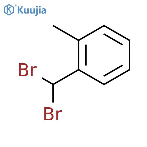 Benzene, 1-(dibromomethyl)-2-methyl- structure