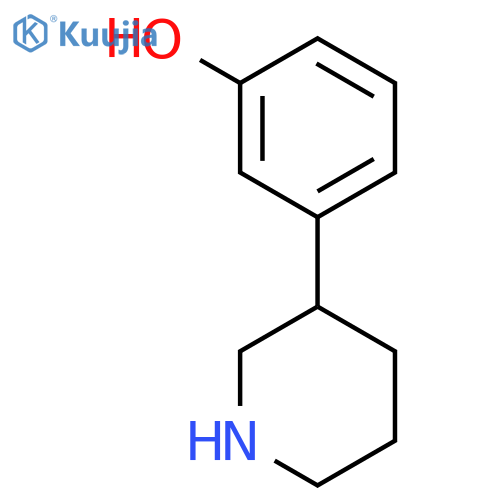 3-(piperidin-3-yl)phenol structure