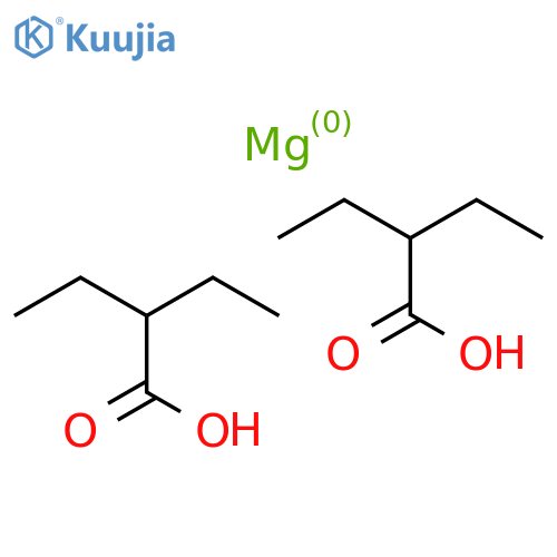 Magnesium(II) 2-Ethylbutyrate structure