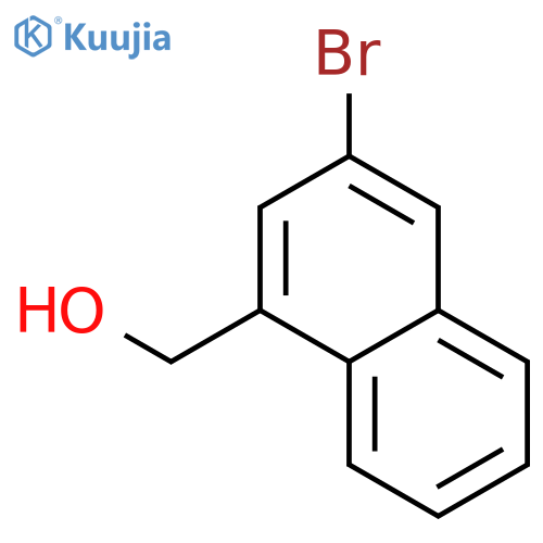 (3-bromo-1-naphthyl)methanol structure