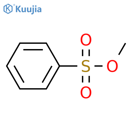 Methyl benzenesulfonate structure