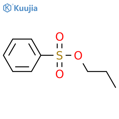 Propyl benzenesulfonate structure