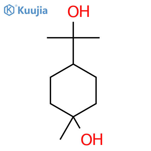 p-menthane-1,8-diol structure