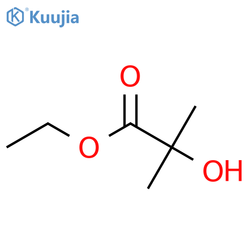 Ethyl 2-hydroxyisobutyrate structure