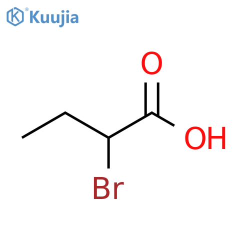 2-Bromobutyric acid structure