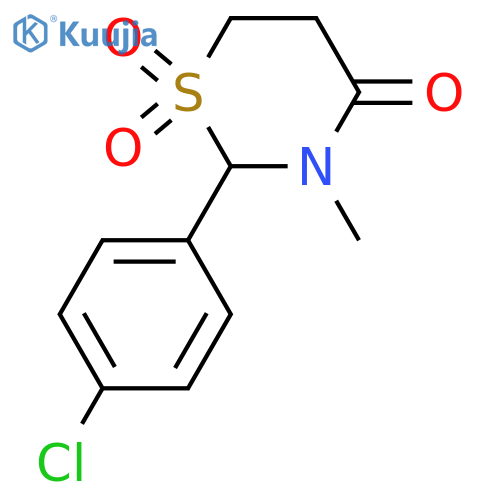 Chlormezanone structure