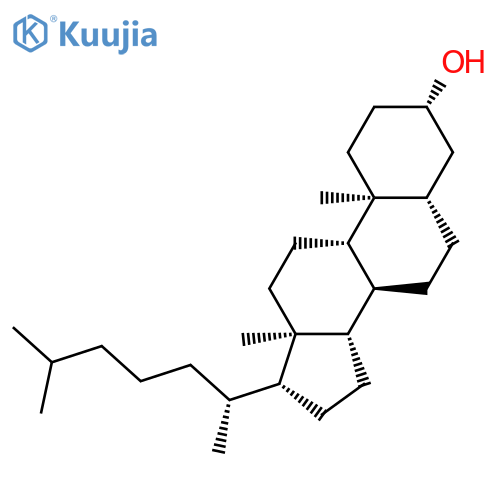 5a-Cholestan-3b-ol structure