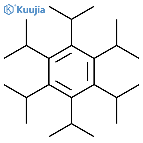 Benzene, hexakis(1-methylethyl)- structure