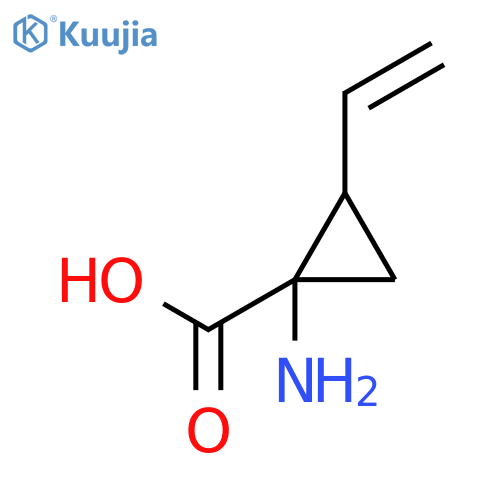 1-Amino-2-ethenylcyclopropanecarboxylicacid structure