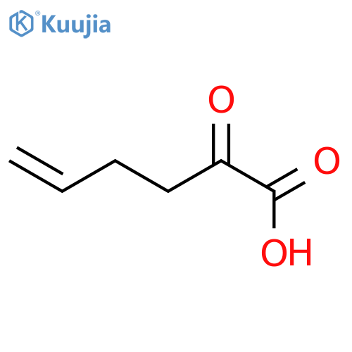 2-oxohex-5-enoic acid structure