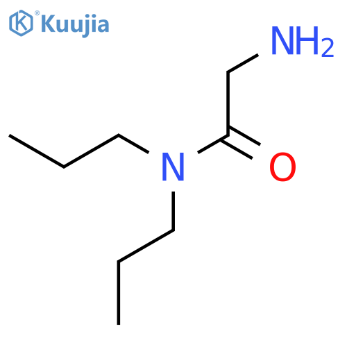 Acetamide, 2-amino-N,N-dipropyl- structure