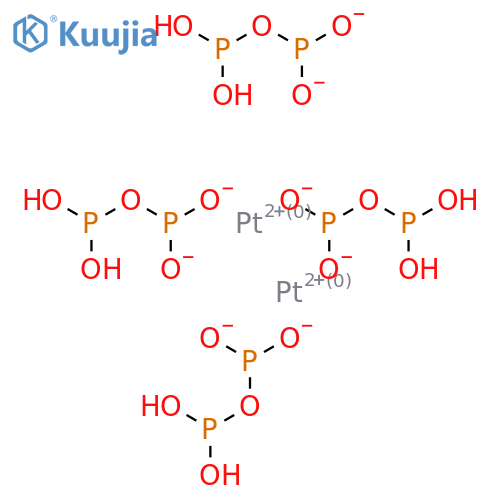 tetrakis(pyrophosphito)diplatinate(II) structure