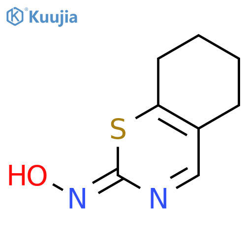 N-(5,6,7,8-Tetrahydro-2H-1,3-benzothiazin-2-ylidene)hydroxylamine structure