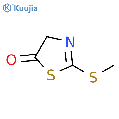 5(4H)-Thiazolone,2-(methylthio)- structure