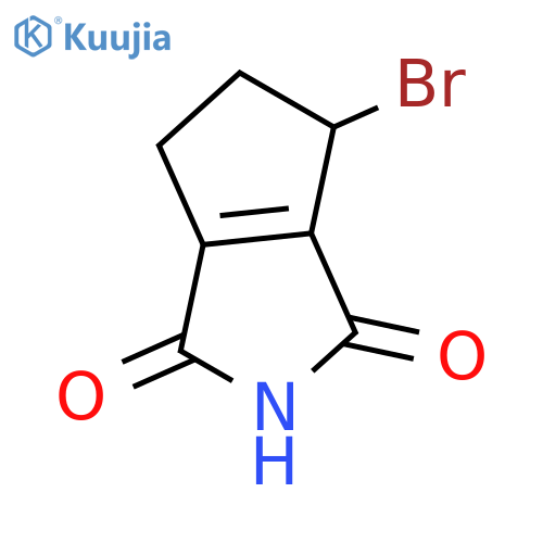 Cyclopenta[c]pyrrole-1,3(2H,4H)-dione,4-bromo-5,6-dihydro- structure