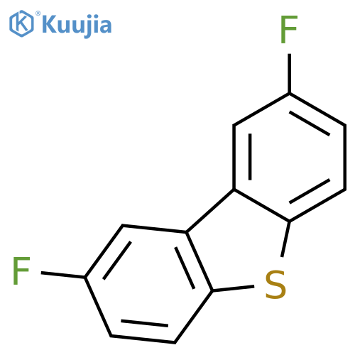 Dibenzothiophene, 2,8-difluoro- structure