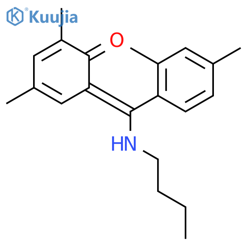 (6E)-6-[(butylamino)(2,4-dimethylphenyl)methylidene]-2,4-dimethylcyclohexa-2,4-dien-1-one structure