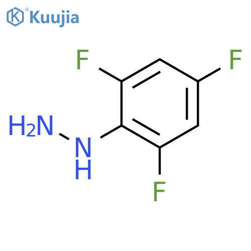 2,4,6-Trifluorophenylhydrazine structure