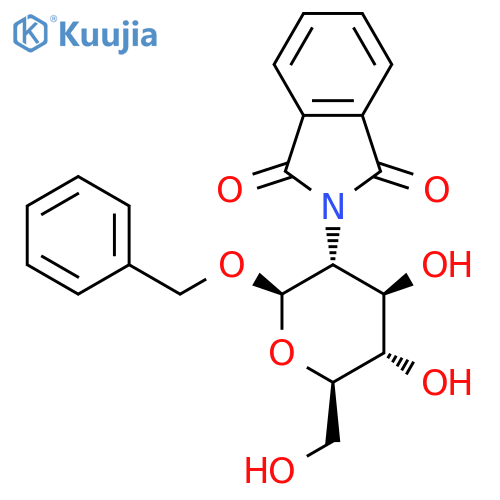 Benzyl 2-Deoxy-2-phthalimido-b-D-glucopyranoside (~90%) structure