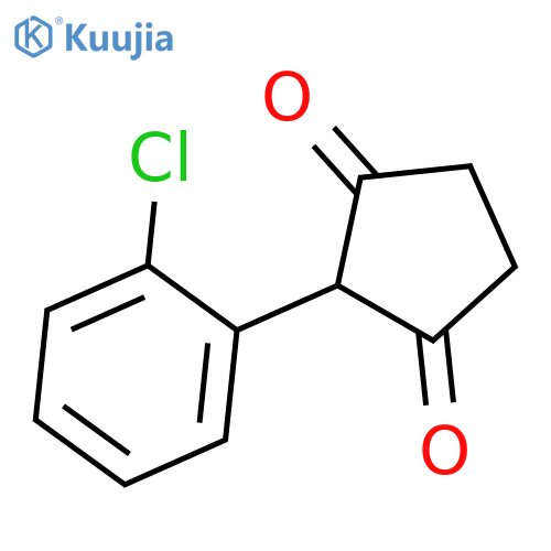 1,3-Cyclopentanedione, 2-(2-chlorophenyl)- structure
