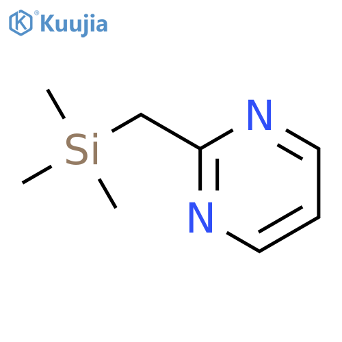 Pyrimidine, 2-[(trimethylsilyl)methyl]- structure