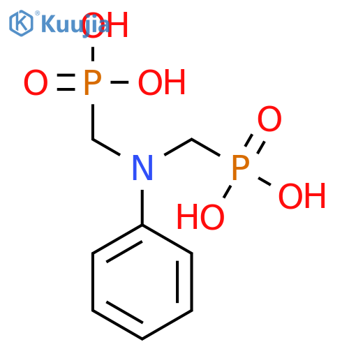 PHOSPHONIC ACID, [(PHENYLIMINO)BIS(METHYLENE)]BIS- structure