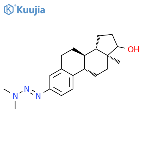 ESTRA-1,3,5(10)-TRIEN-17-OL, 3-(3,3-DIMETHYL-1-TRIAZENYL)- structure