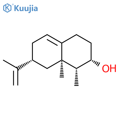 2-Naphthalenol,1,2,3,4,6,7,8,8a-octahydro-1,8a-dimethyl-7-(1-methylethenyl)-, (1R,2S,7R,8aR)- structure