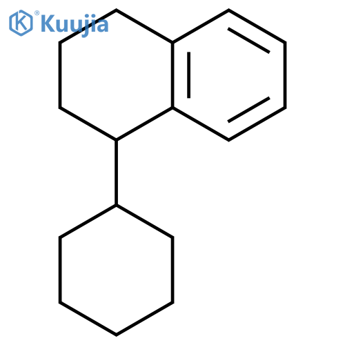 NAPHTHALENE, 1-CYCLOHEXYL-1,2,3,4-TETRAHYDRO- structure