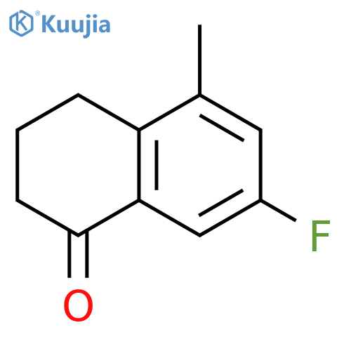 1(2H)-Naphthalenone, 7-fluoro-3,4-dihydro-5-methyl- structure